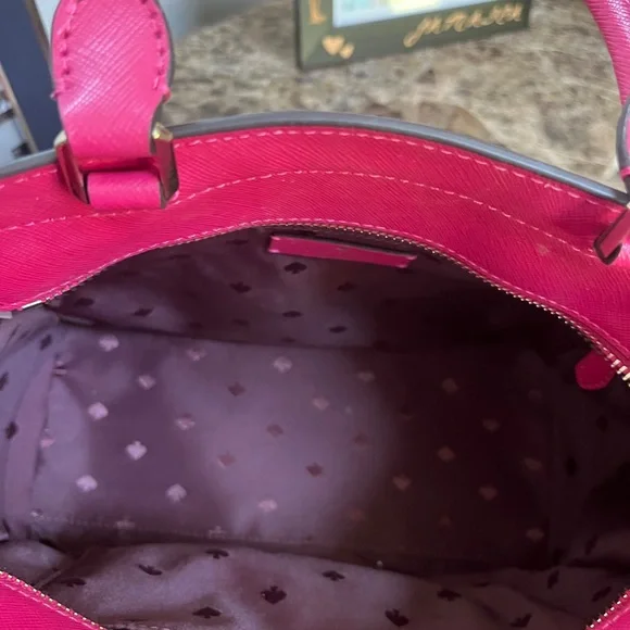 Kate Spade Fuchsia Satchel and Wallet - Picture 3 of 7